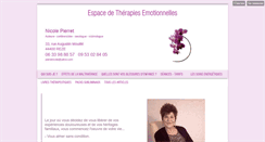 Desktop Screenshot of espace-therapies-emotionnelles.com